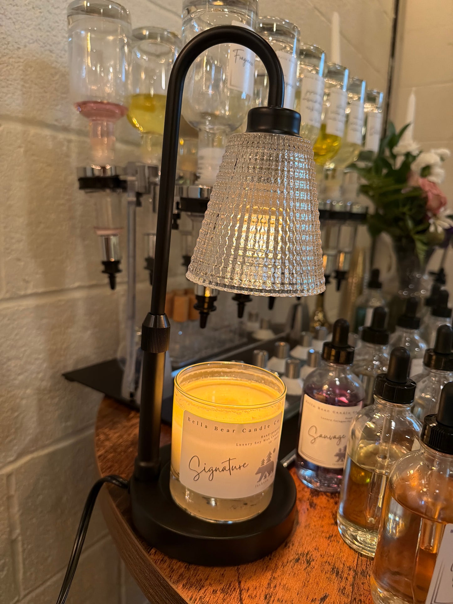 Candle Lamp/Warmer, with Dimmer/Timer